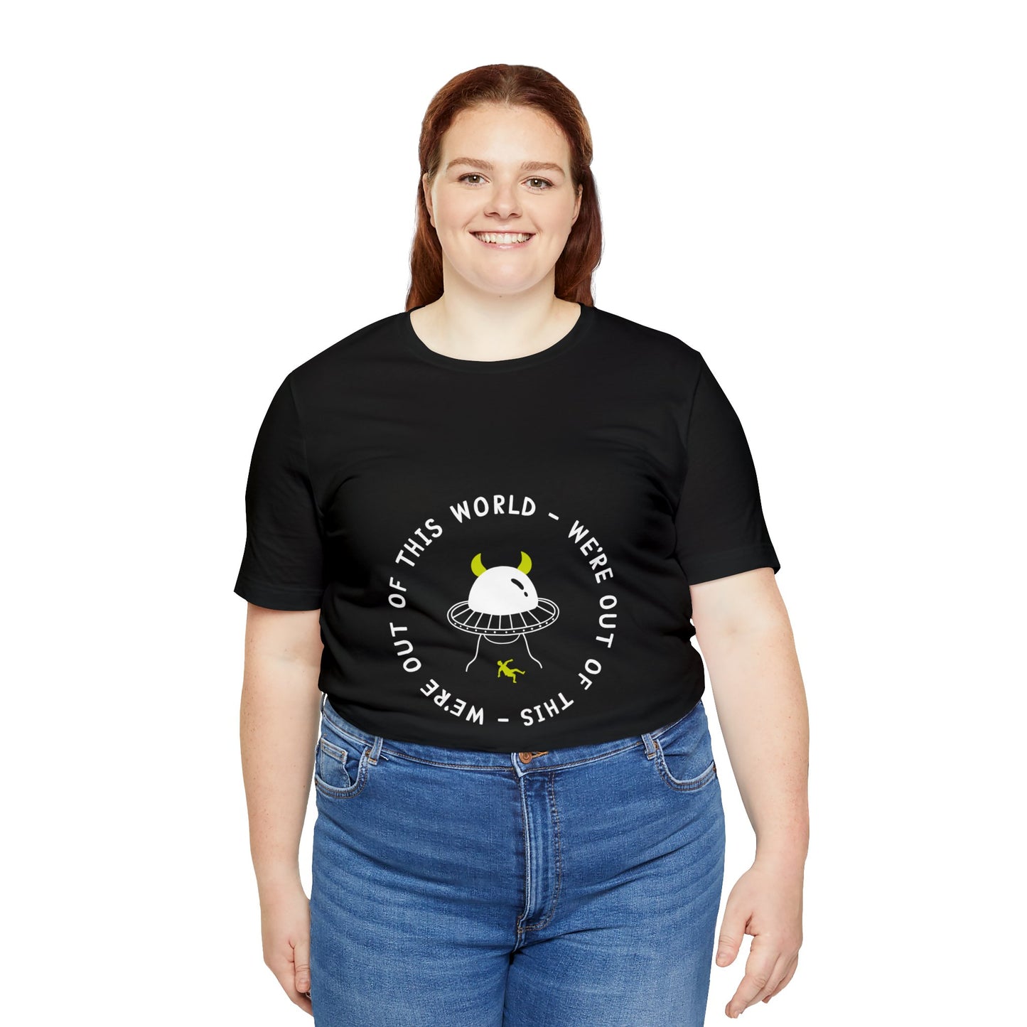 Out Of This World Motif Graphic Tee