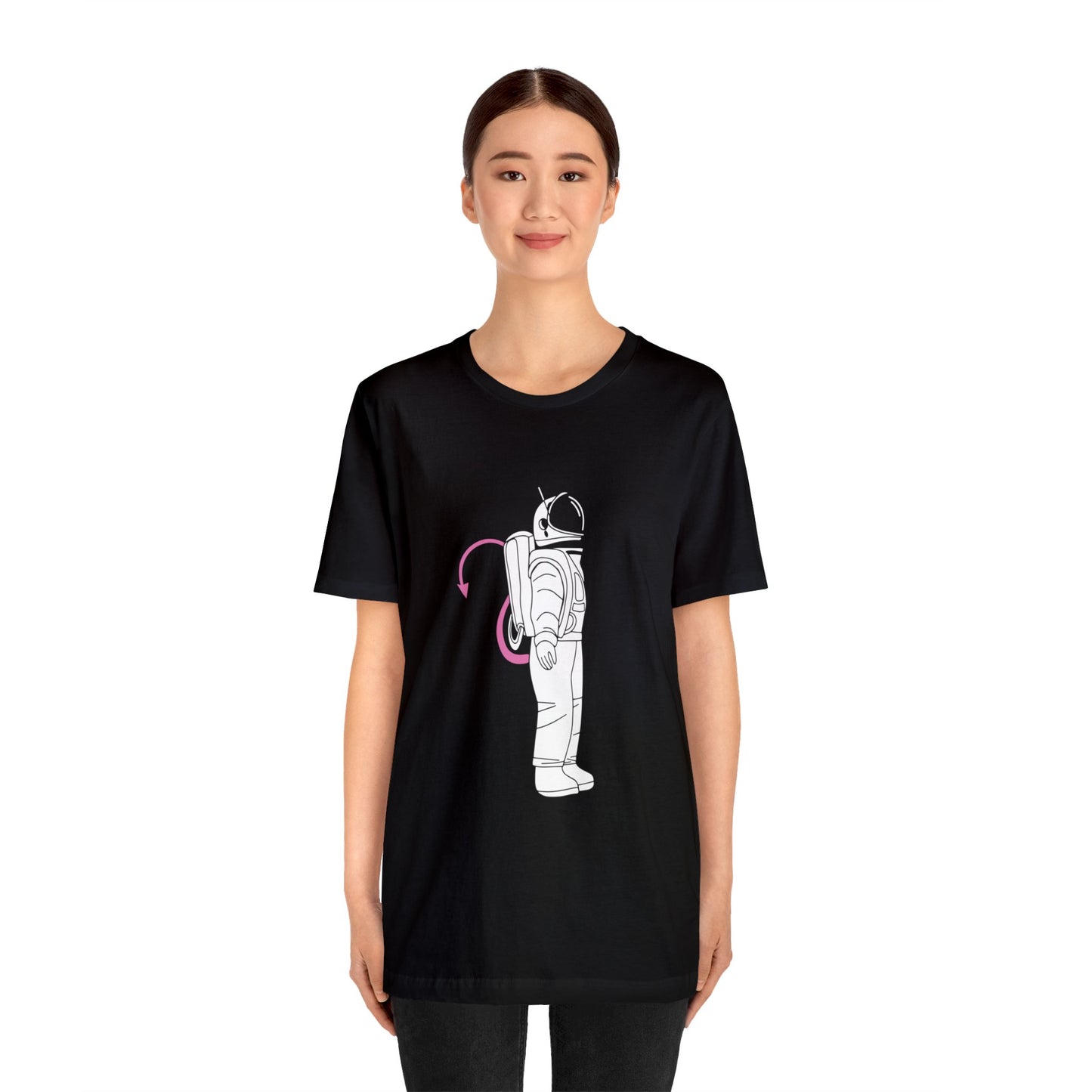 Kinky Astronaut Motif Graphic Tee