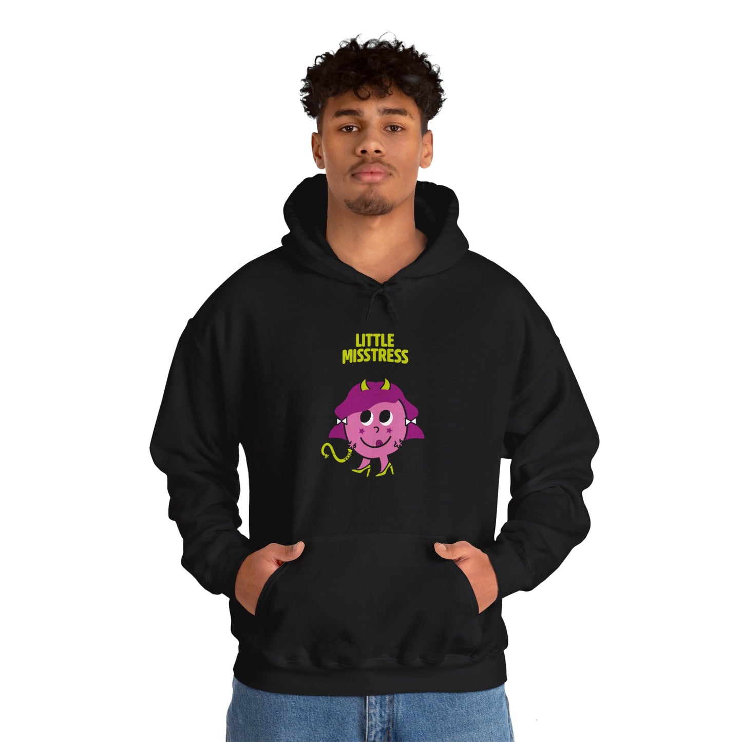 Little Misstress Motif Graphic Hoodie