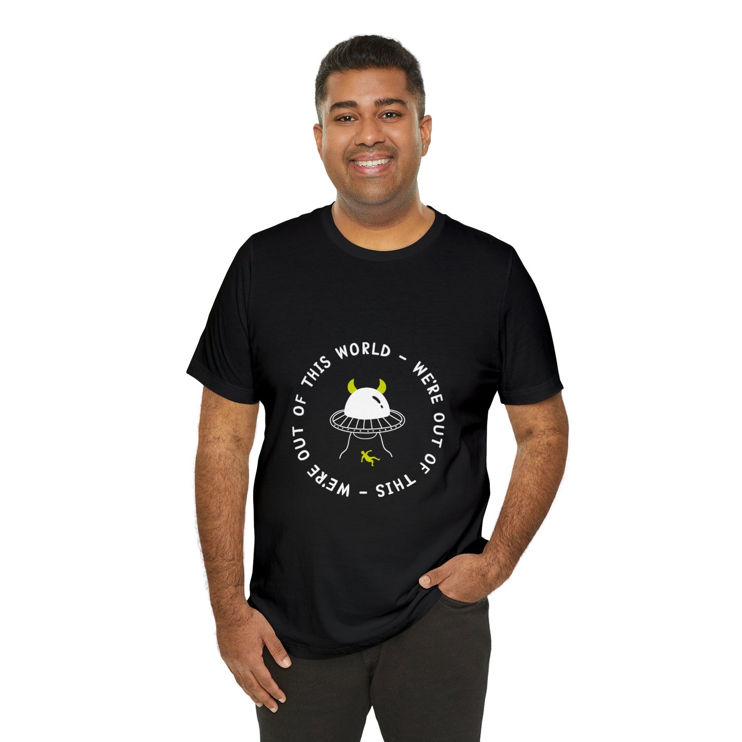 Out Of This World Motif Graphic Tee