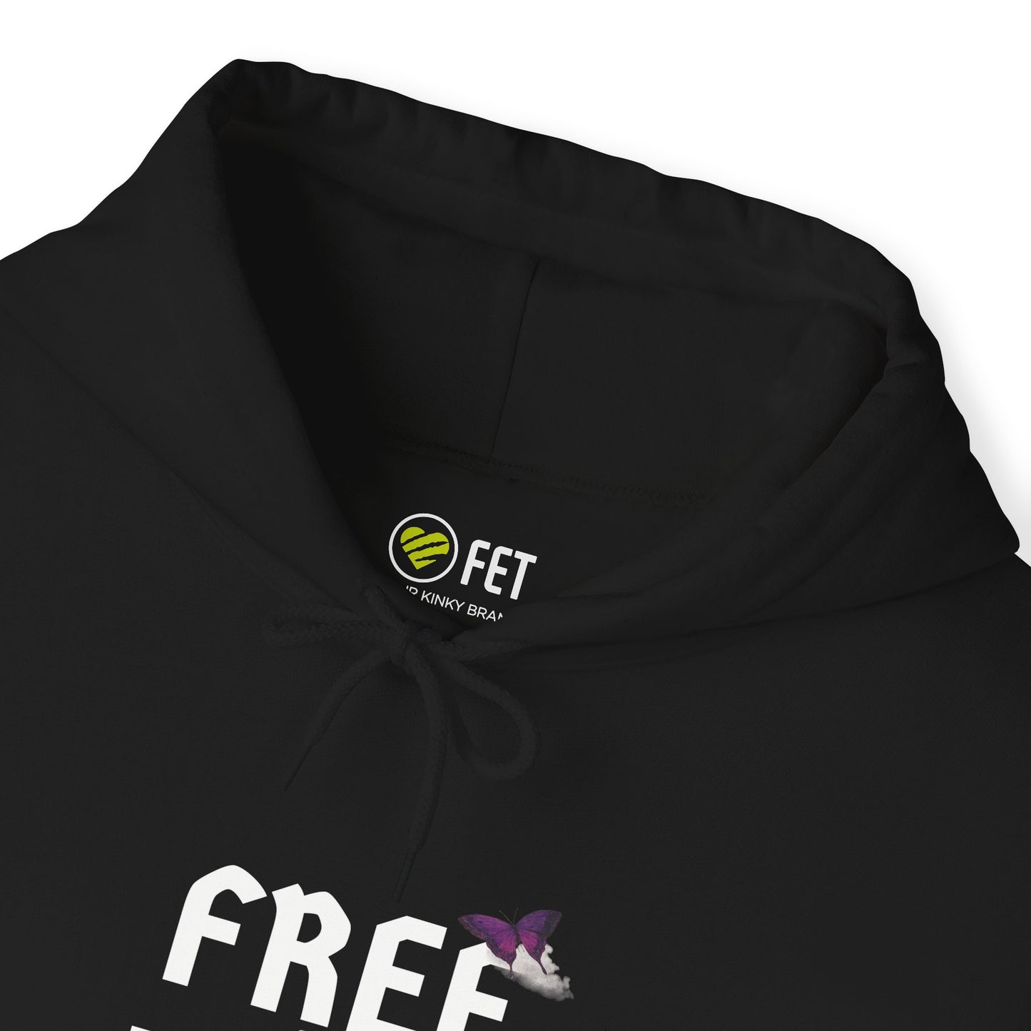 Free Your Mind Motif Graphic Hoodie