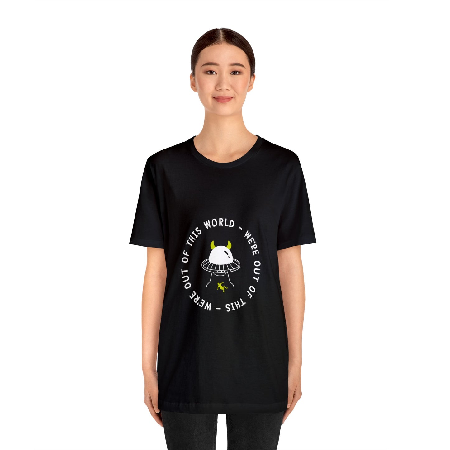 Out Of This World Motif Graphic Tee