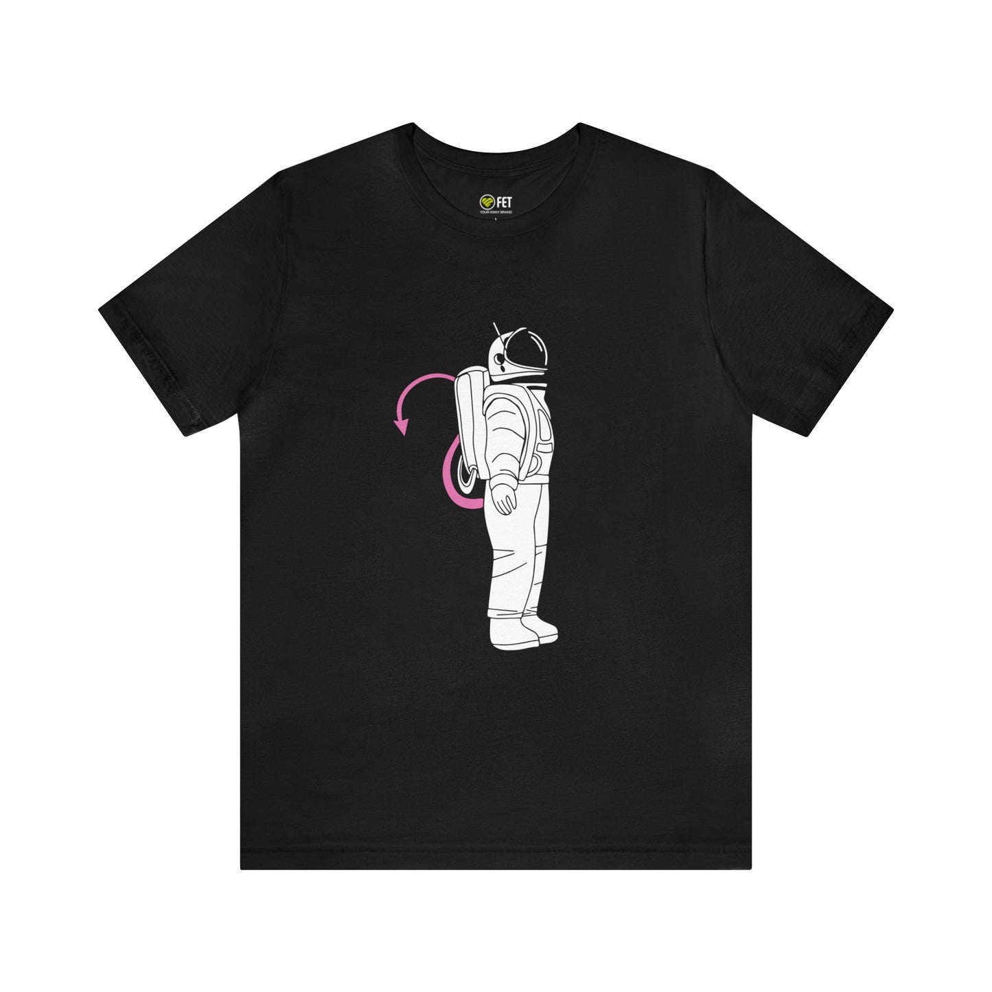 Kinky Astronaut Motif Graphic Tee