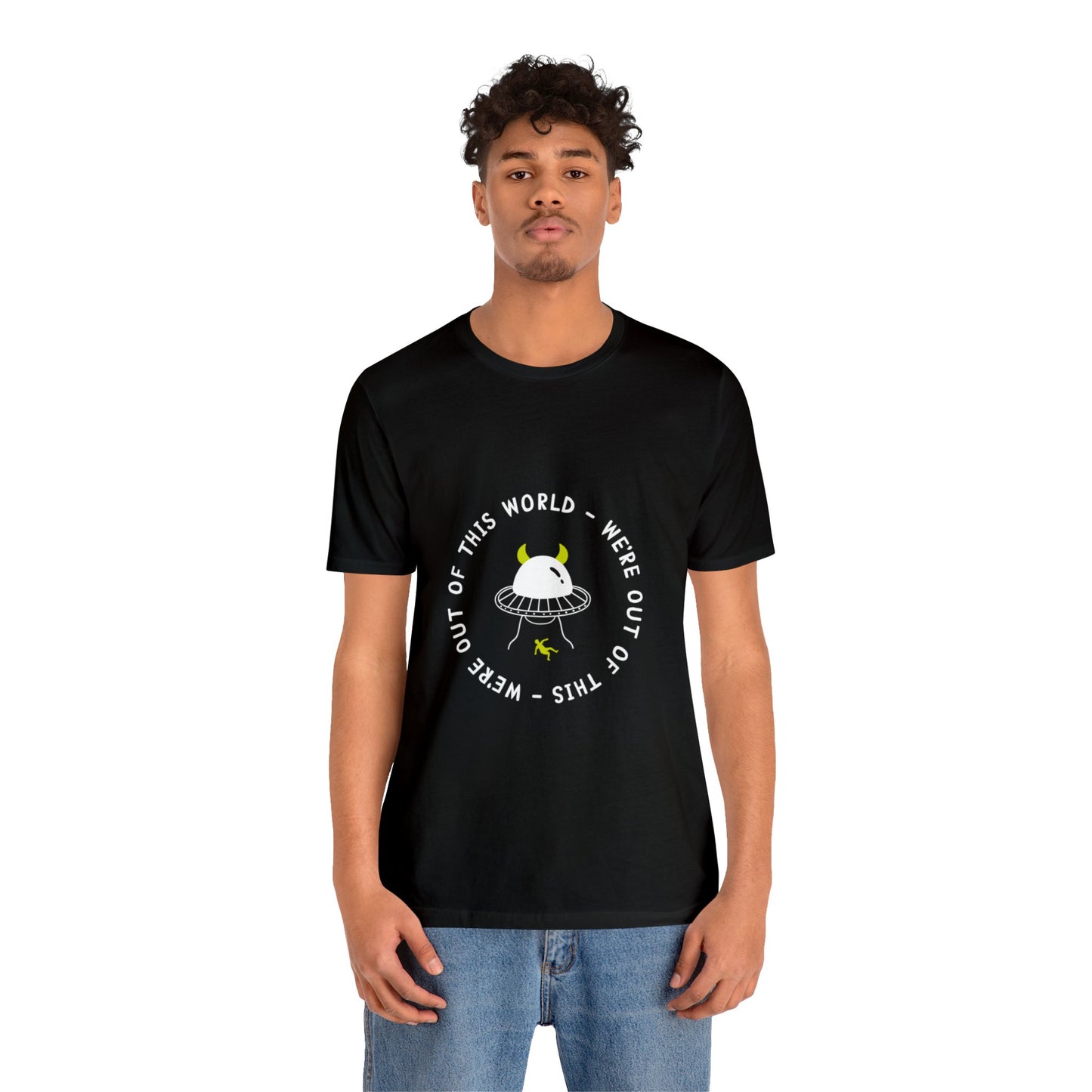 Out Of This World Motif Graphic Tee