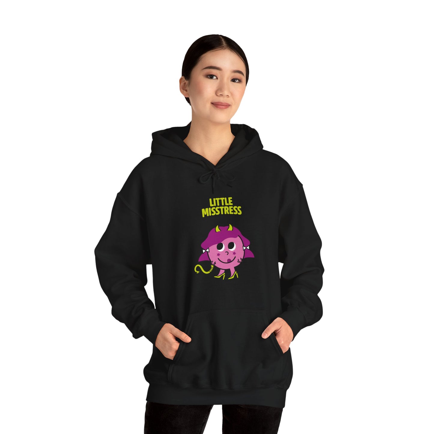 Little Misstress Motif Graphic Hoodie