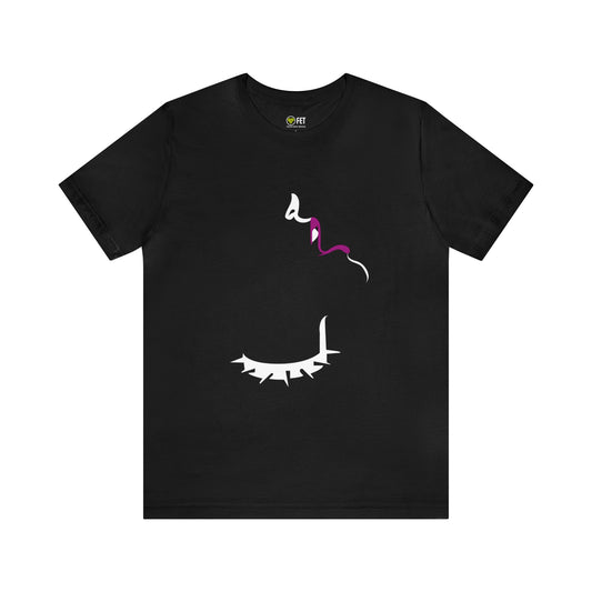 Spiked Collar Motif Graphic Tee