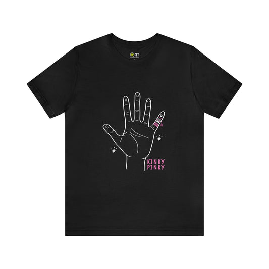 Kinky Pinky Motif Graphic Tee