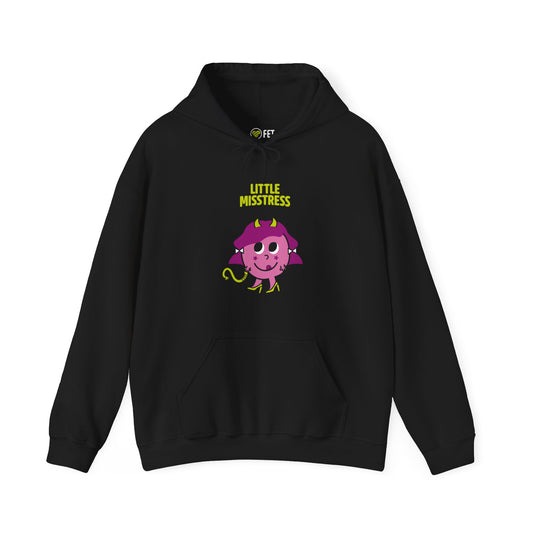 Little Misstress Motif Graphic Hoodie