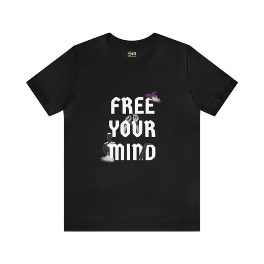 Free Your Mind Motif Graphic Tee